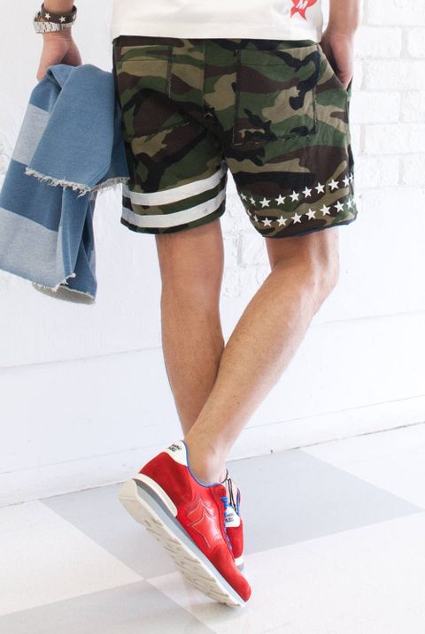 リバーシブルショートパンツ