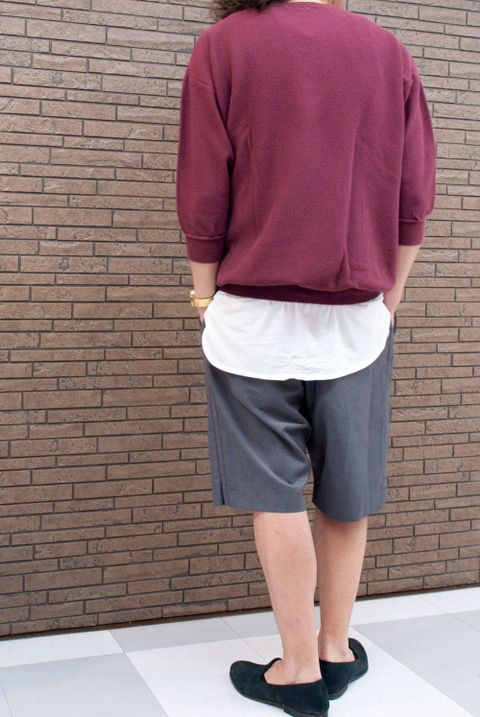 軽くて爽快なはき心地が魅力のワイドショーツ
