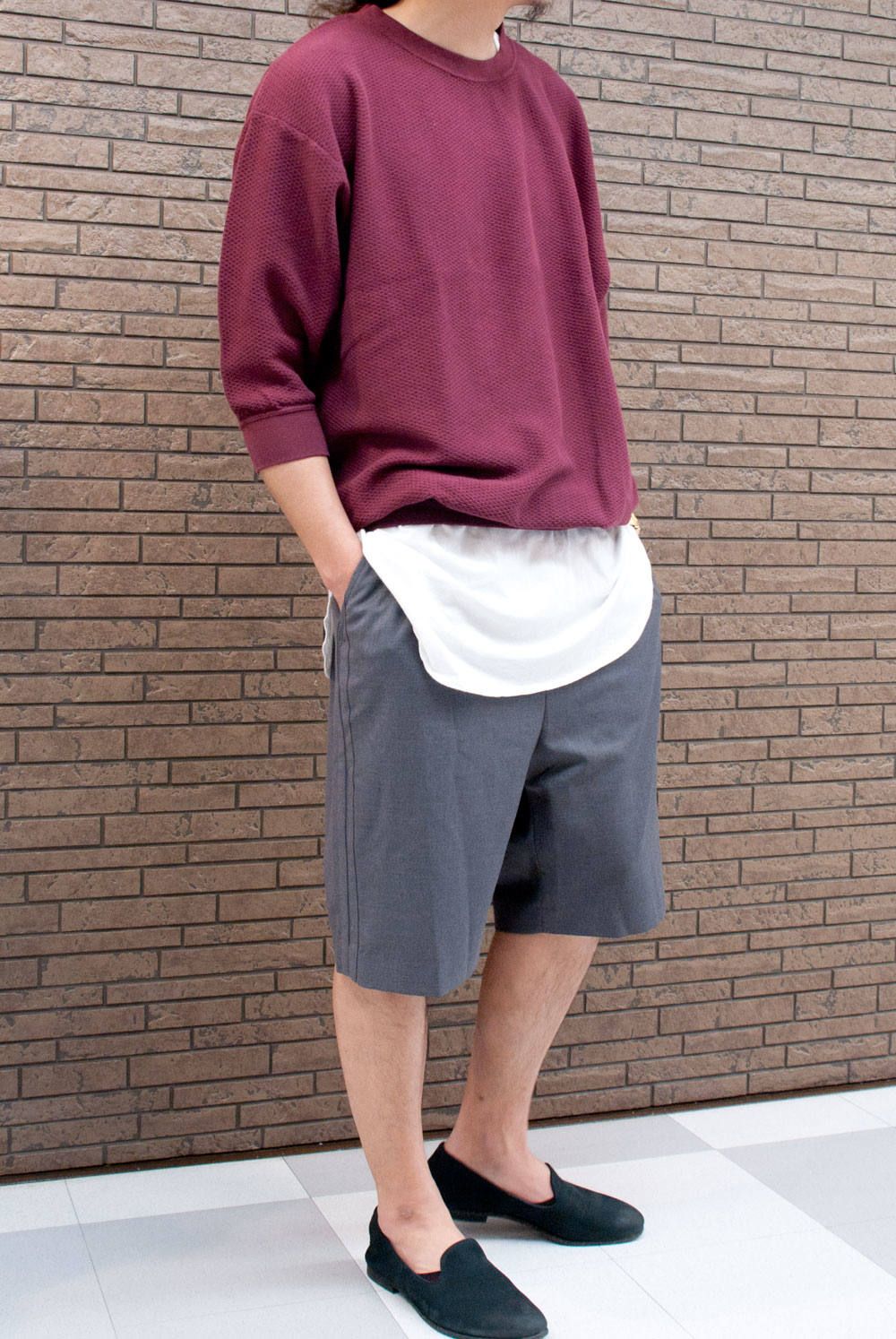 軽くて爽快なはき心地が魅力のワイドショーツ