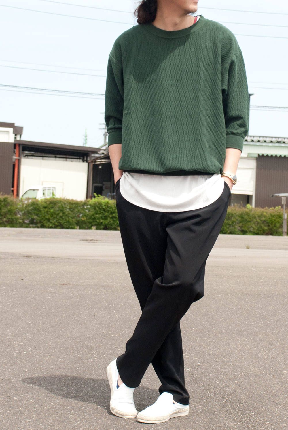 　“Iroquois” ゆるめのボトムスでこなれた雰囲気に!