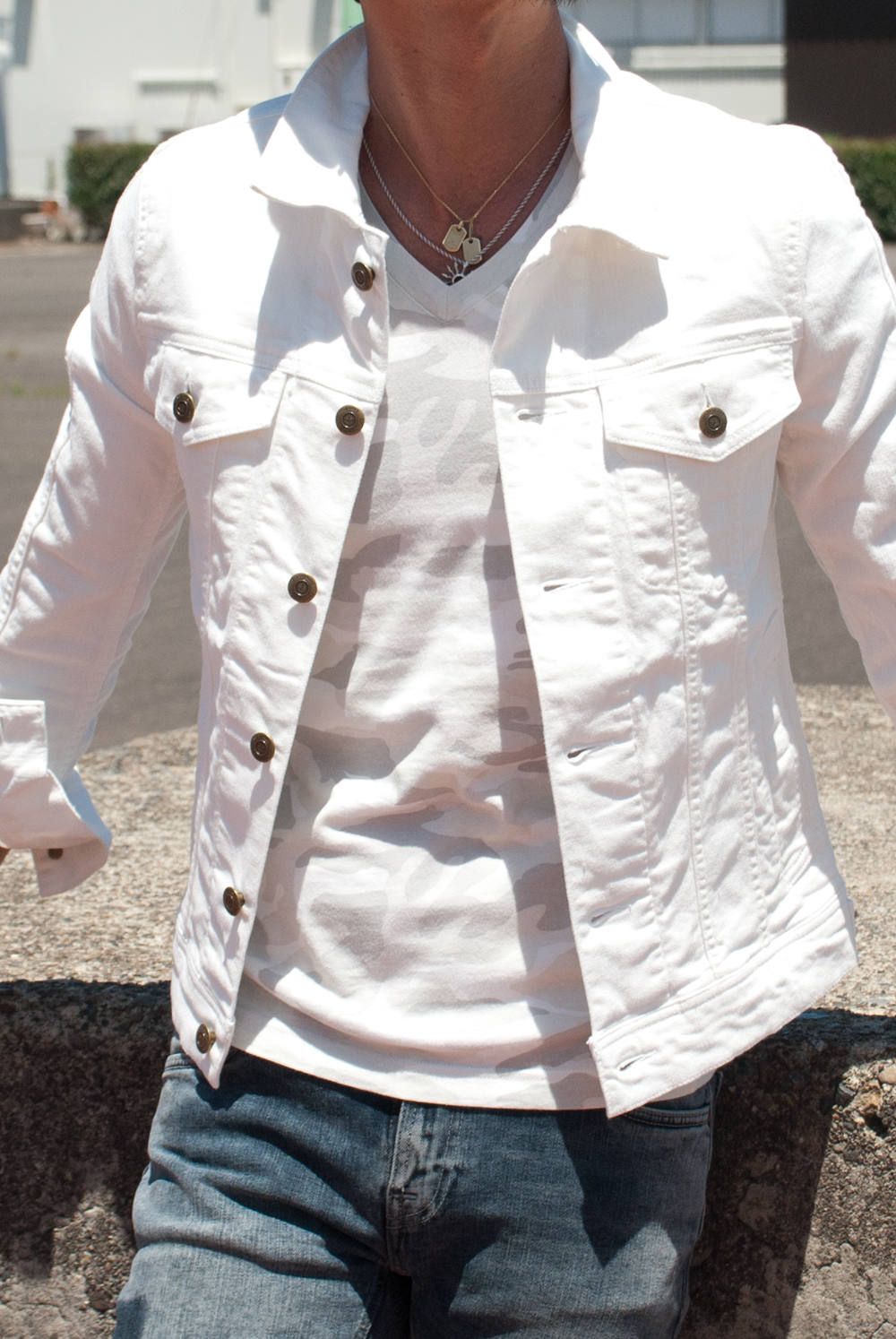 新作の　Nudie Jeans　SKINNY LIN　コーディネート