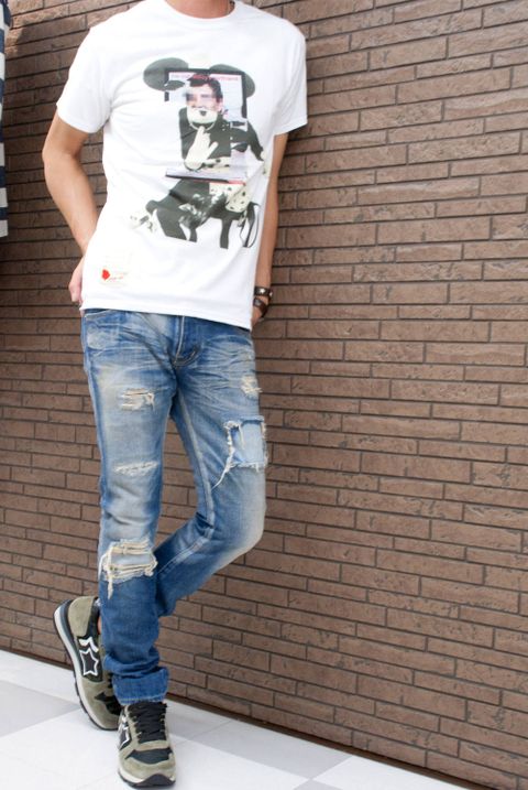 カジュアルTシャツスタイル
