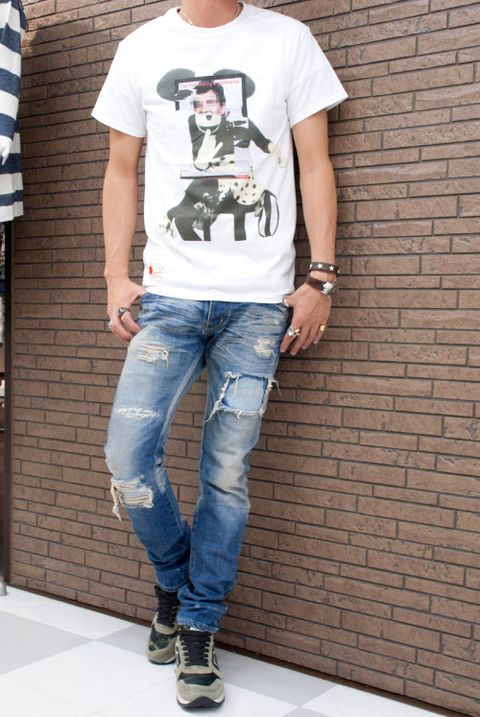 カジュアルTシャツスタイル