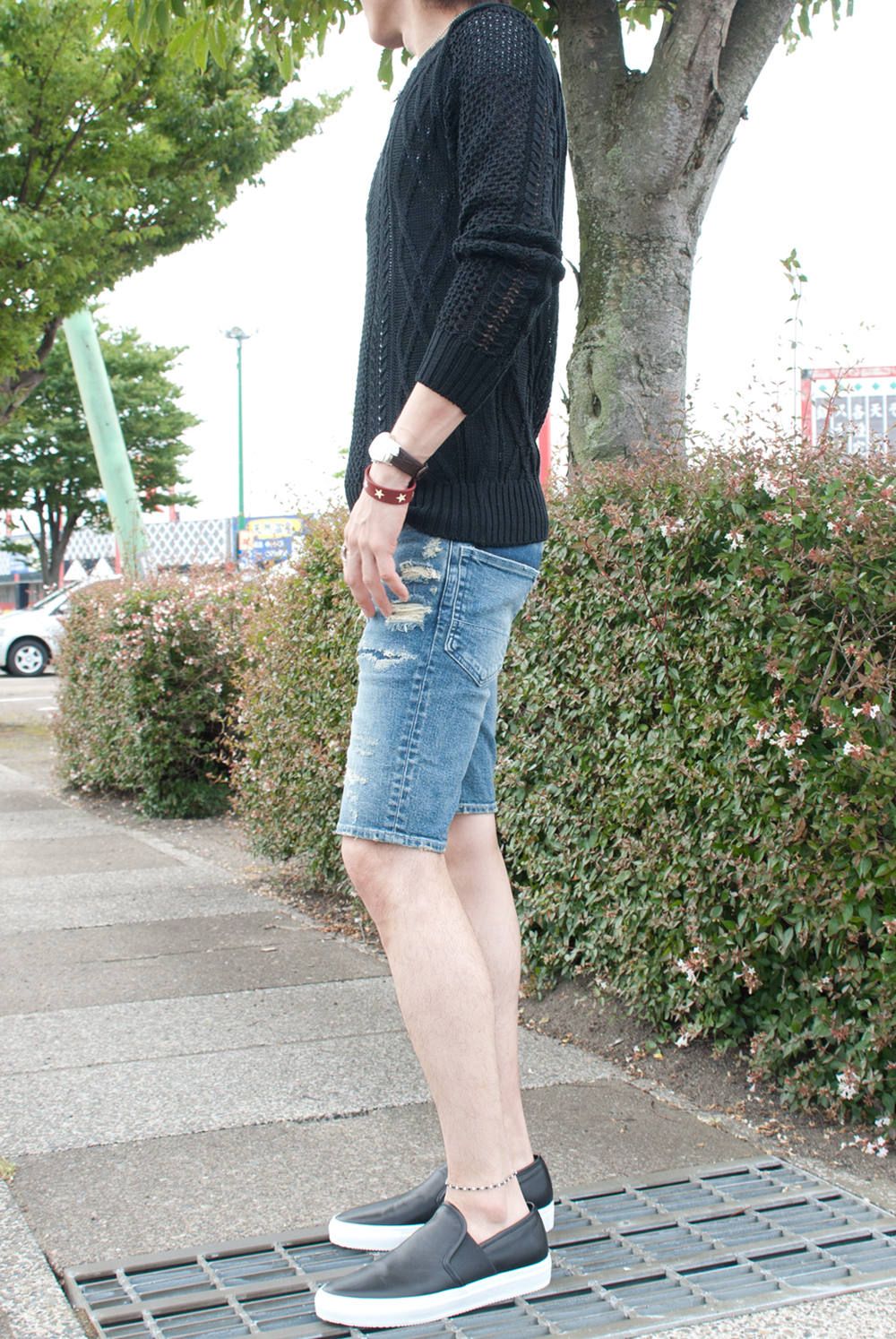 サマーニットスタイル