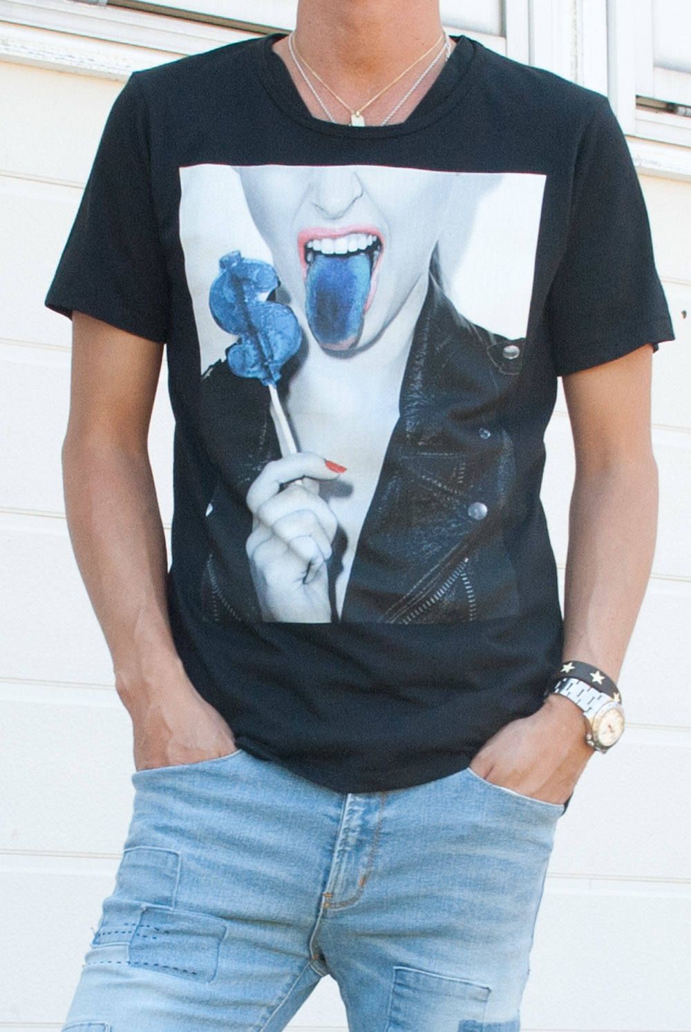 カジュアルTシャツスタイル
