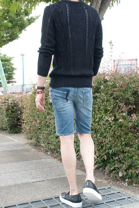 サマーニットスタイル