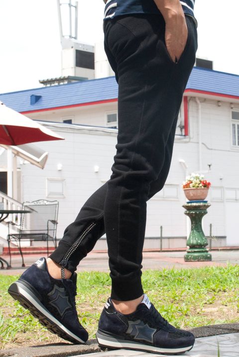 ネイビー×ブラック