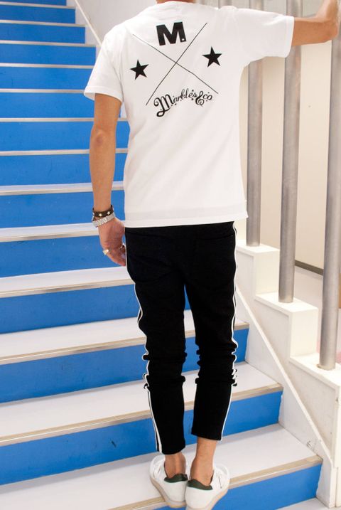 本日発売開始!《M×Marbles》コラボTシャツ　ホワイト