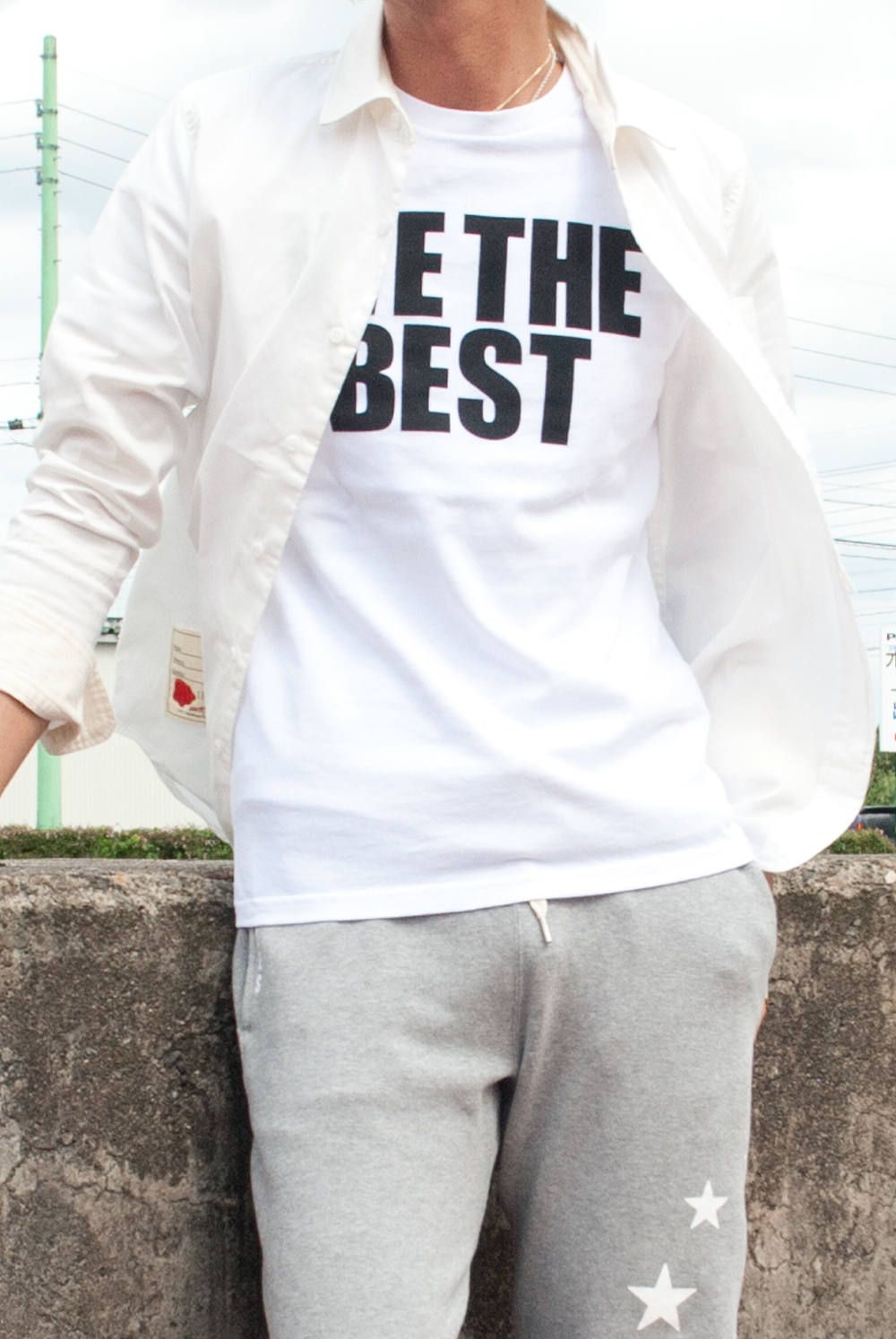 『WE THE BEST』 Tシャツコーディネート