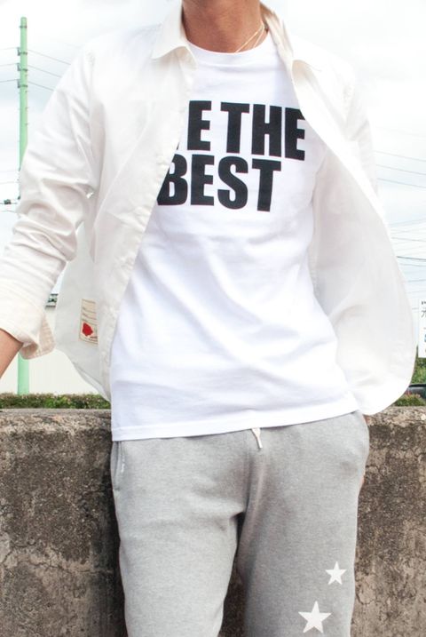 『WE THE BEST』 Tシャツコーディネート