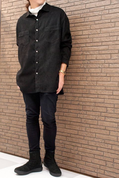 “Iroquois” オーバーシャツコーデ