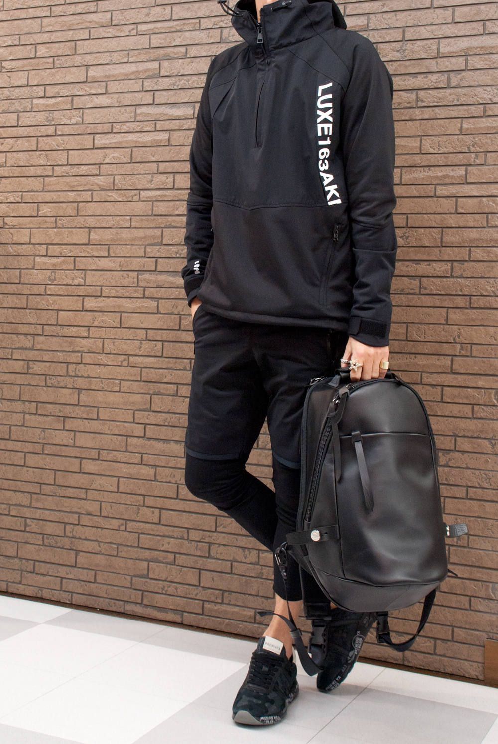 AKM LUXE レギンス ラグスポ 美品 1piu1uguale3 LUXURY SPORTS