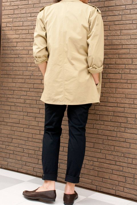 オーバーサイズシャツコーデ