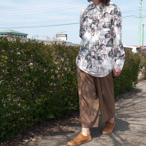 総柄シャツのコーディネートⅠ