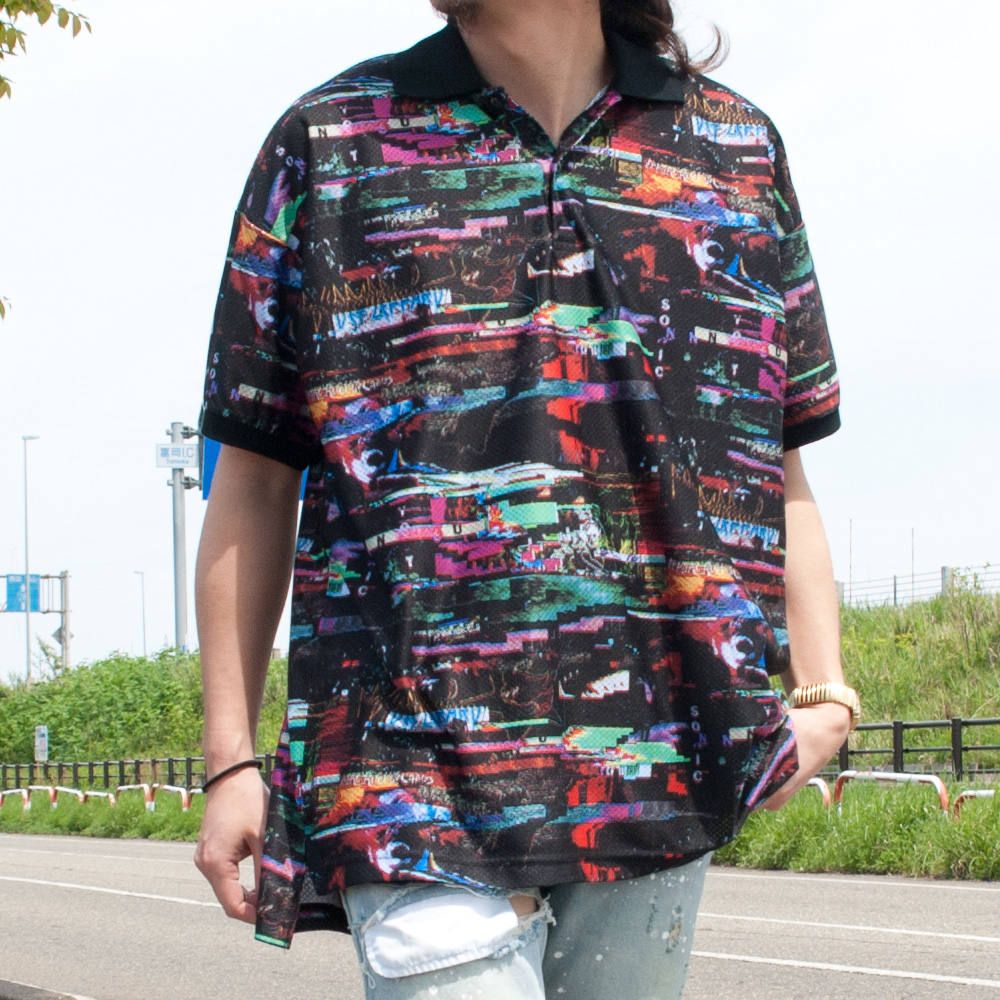 総柄シャツのコーディネートⅢ