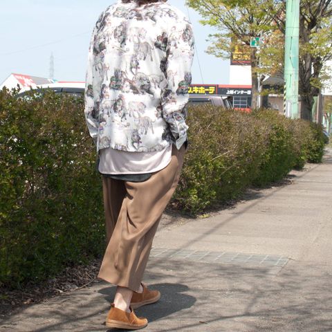 総柄シャツのコーディネートⅠ