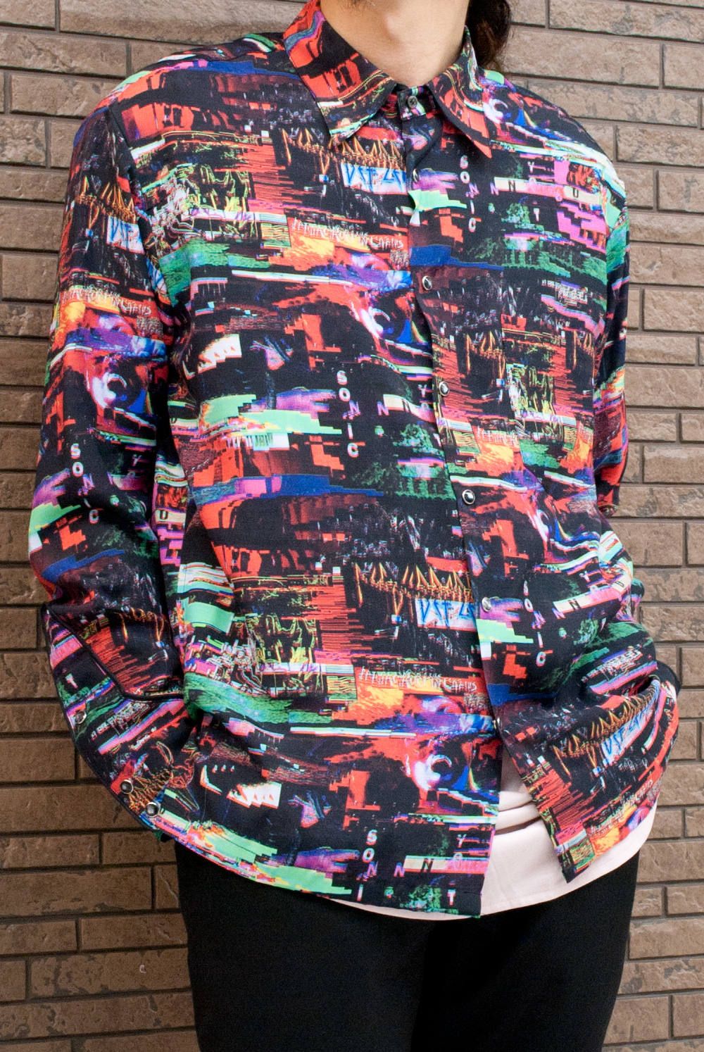 総柄シャツのコーディネートⅡ