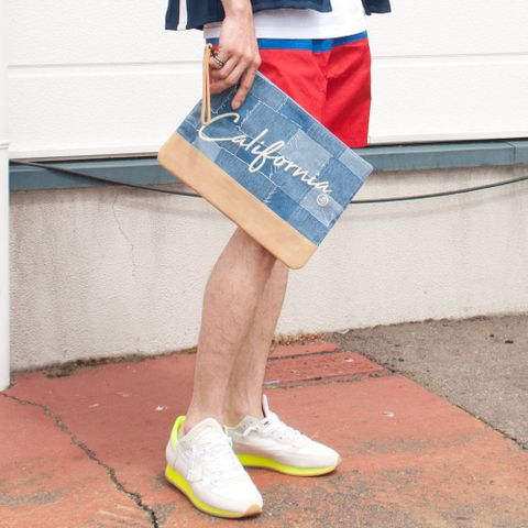 ボーリングシャツ　コーディネート