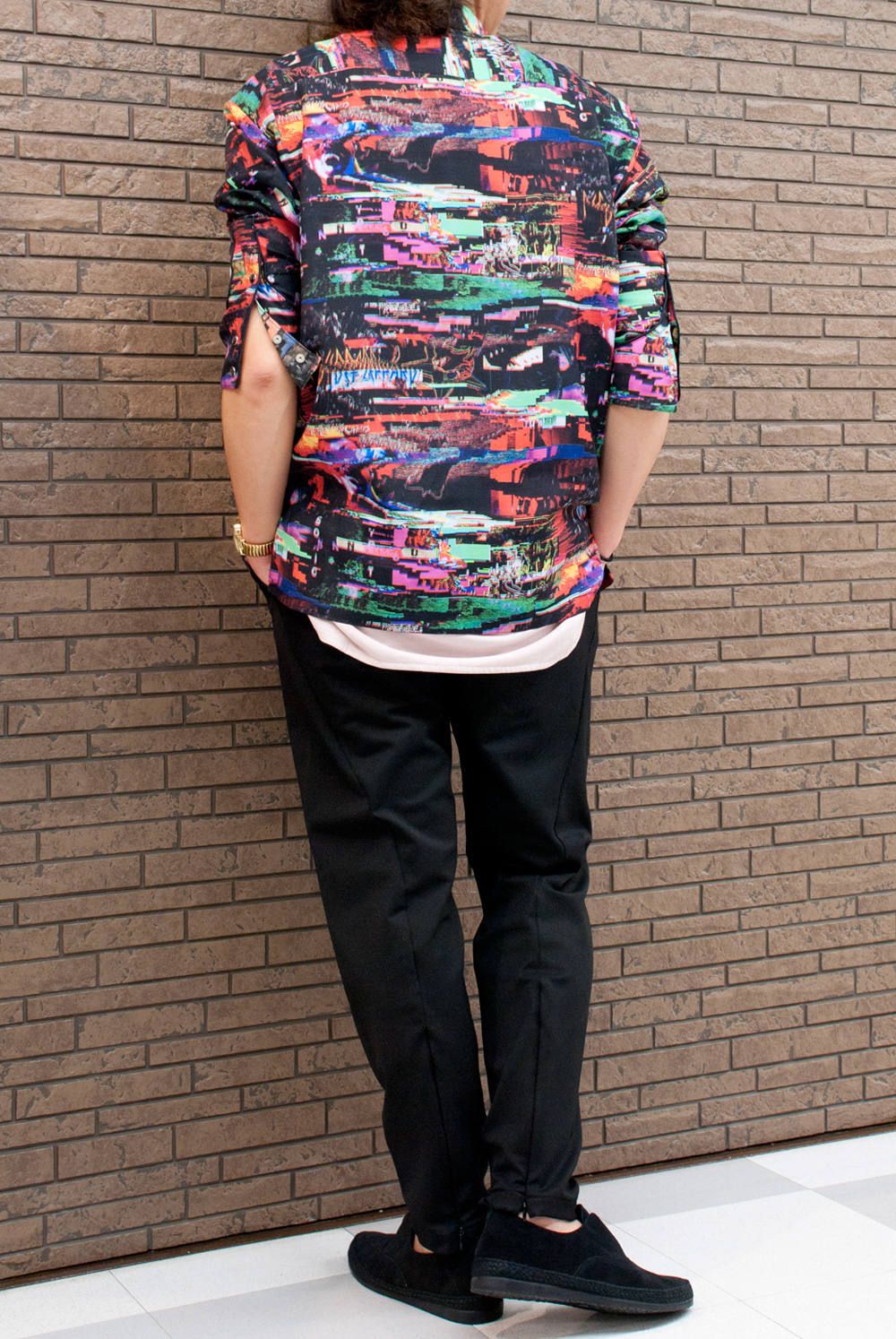 総柄シャツのコーディネートⅡ
