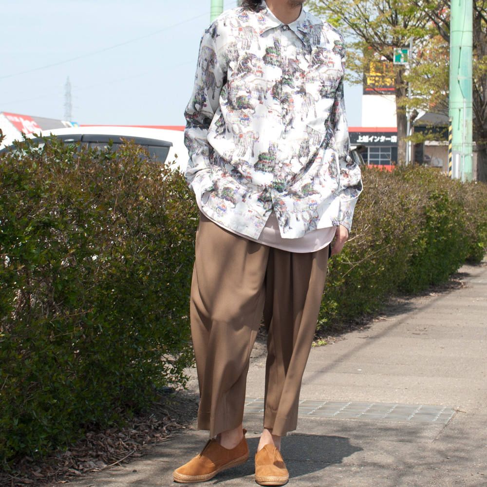 総柄シャツのコーディネートⅠ