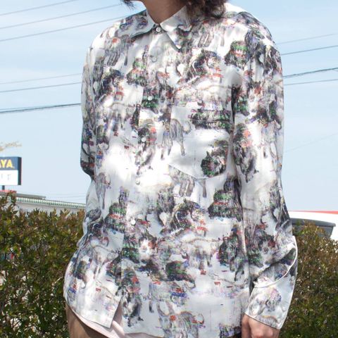 総柄シャツのコーディネートⅠ