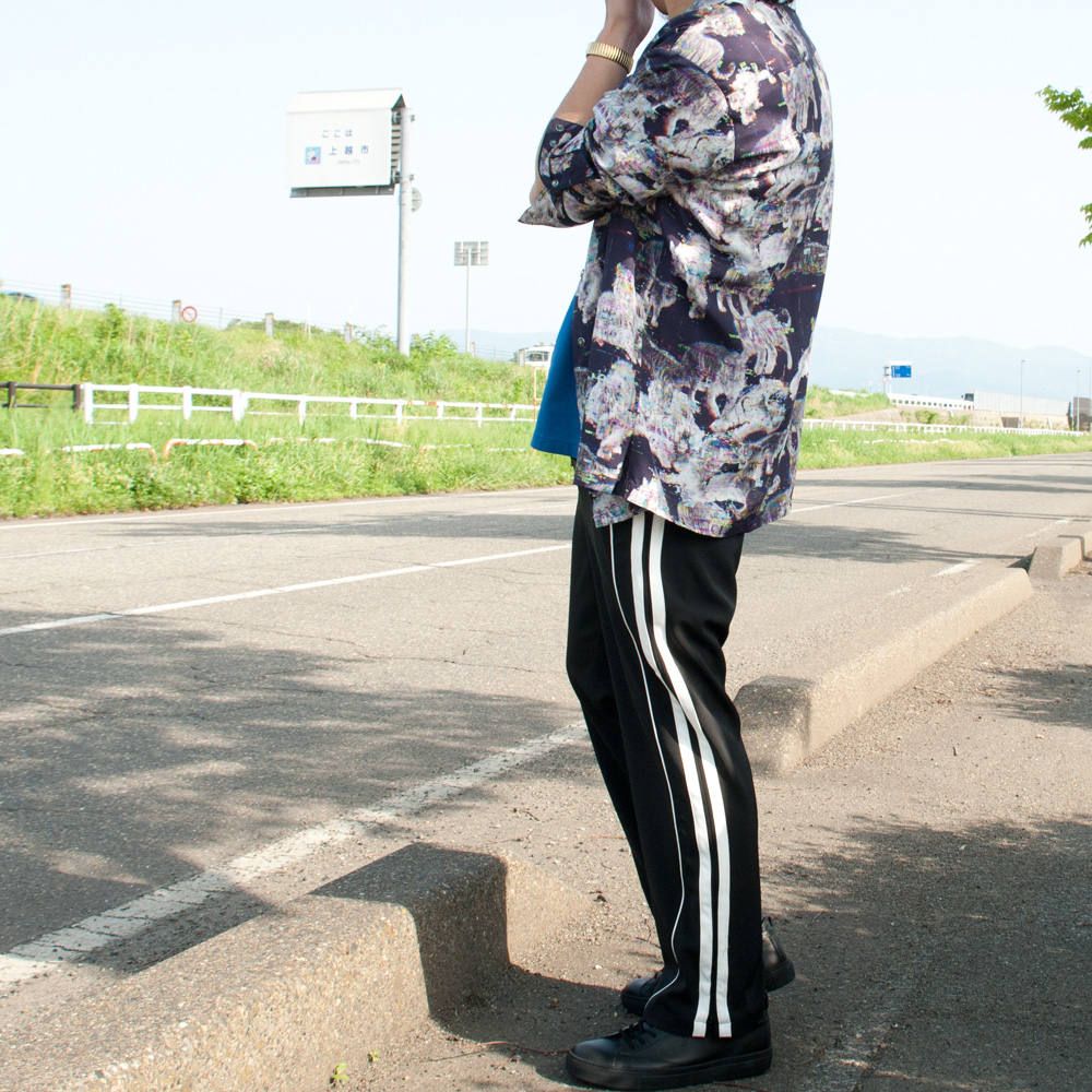 総柄シャツのコーディネートⅣ