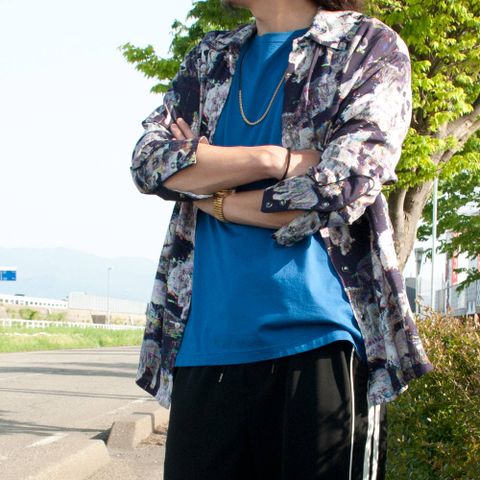 総柄シャツのコーディネートⅣ