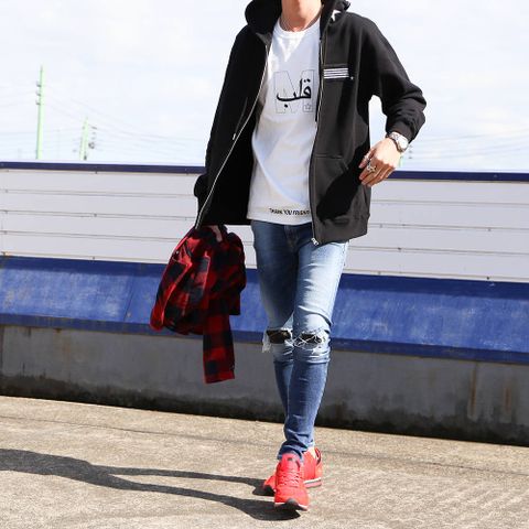 お客様コーディネートリクエスト。【TMT】COTTON-WOOL BUFFALO CHECK SHIRTS。
