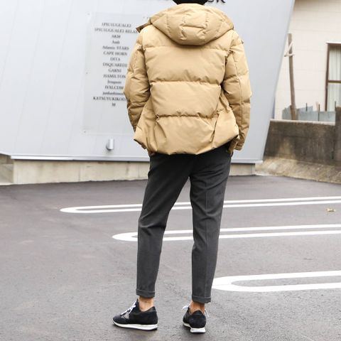 【MR.OLIVE】ダウンジャケット4色を着比べて見ました。