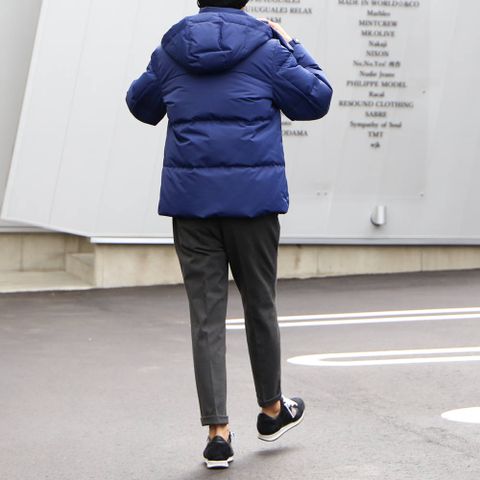 【MR.OLIVE】ダウンジャケット4色を着比べて見ました。