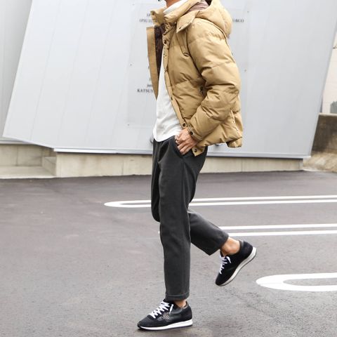 【MR.OLIVE】ダウンジャケット4色を着比べて見ました。