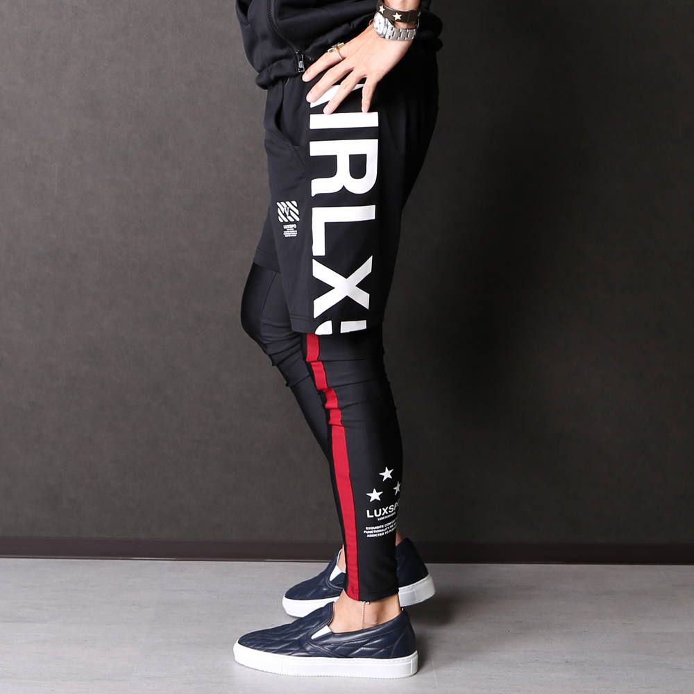 「LUXURY+SPORTS」コーディネート。