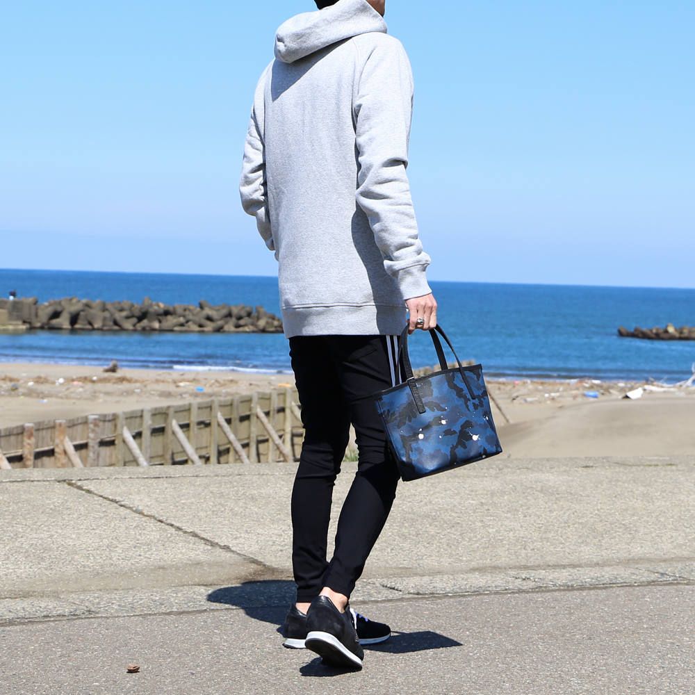 【3種類のBAGを使用】 パーカースタイル