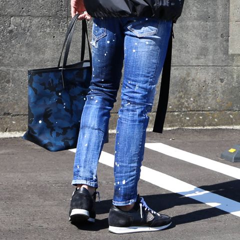 ナイロンパーカースタイル