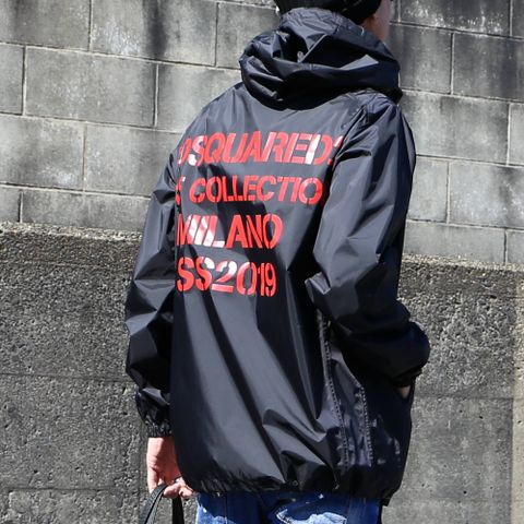 ナイロンパーカースタイル