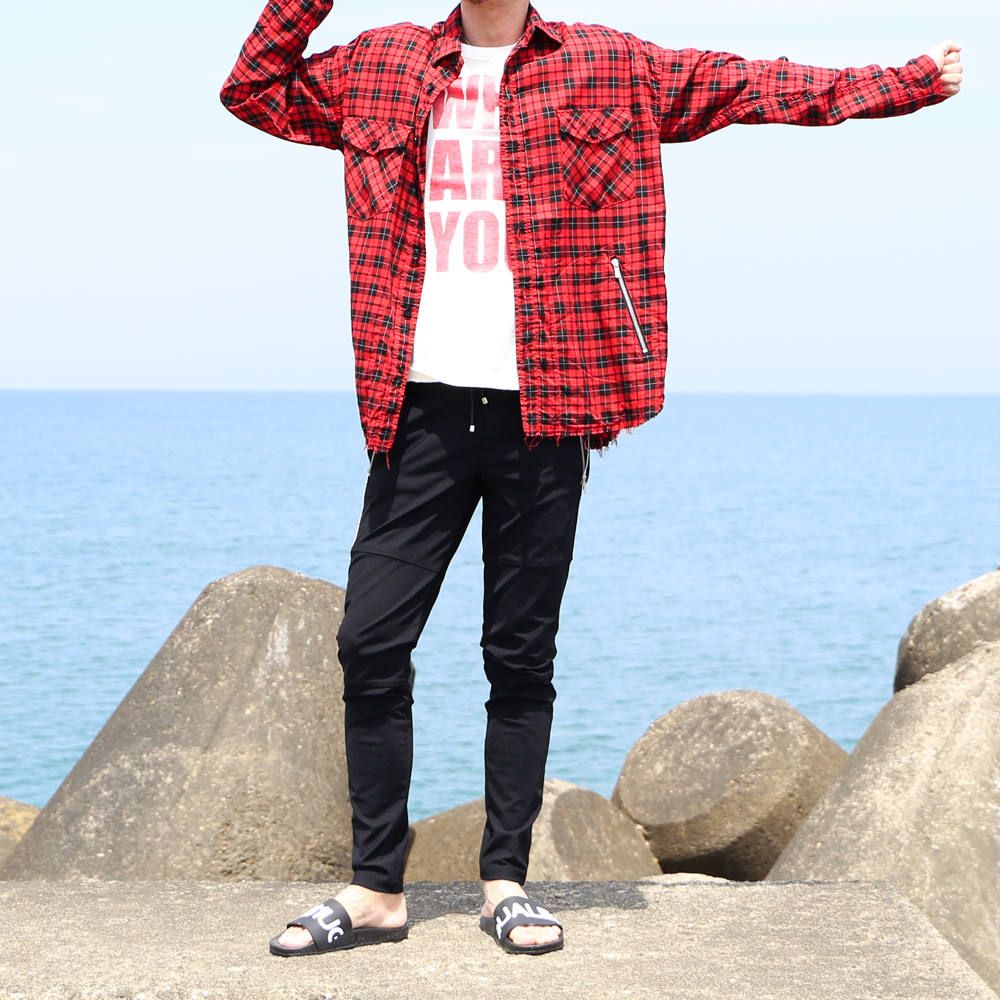 海辺の散歩スタイル①