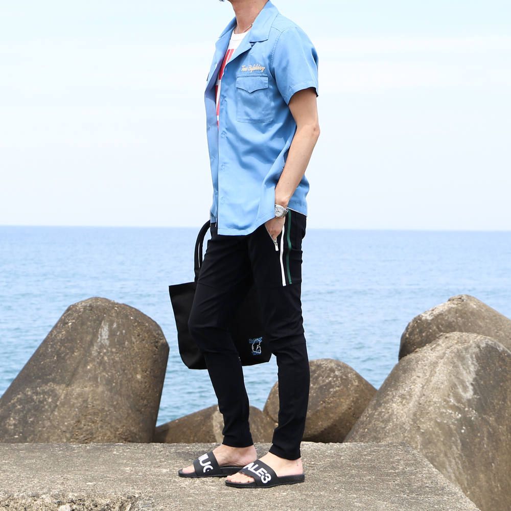 海辺の散歩スタイル②