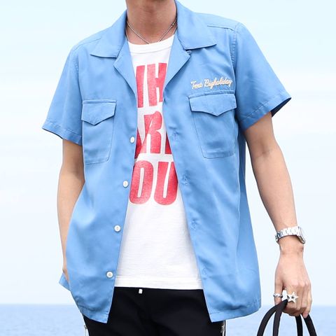 海辺の散歩スタイル②