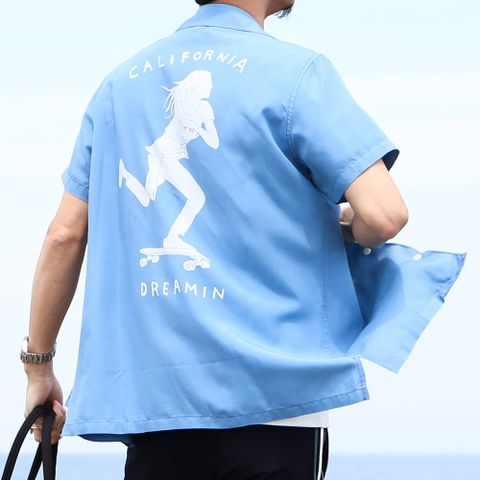 海辺の散歩スタイル②