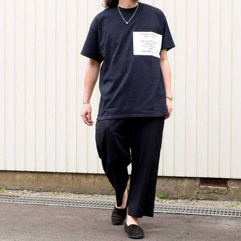 《N.HOOLYWOOD》 ブラックを基調にコーディネート