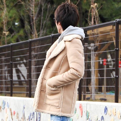 フェイクムートン ランチコート