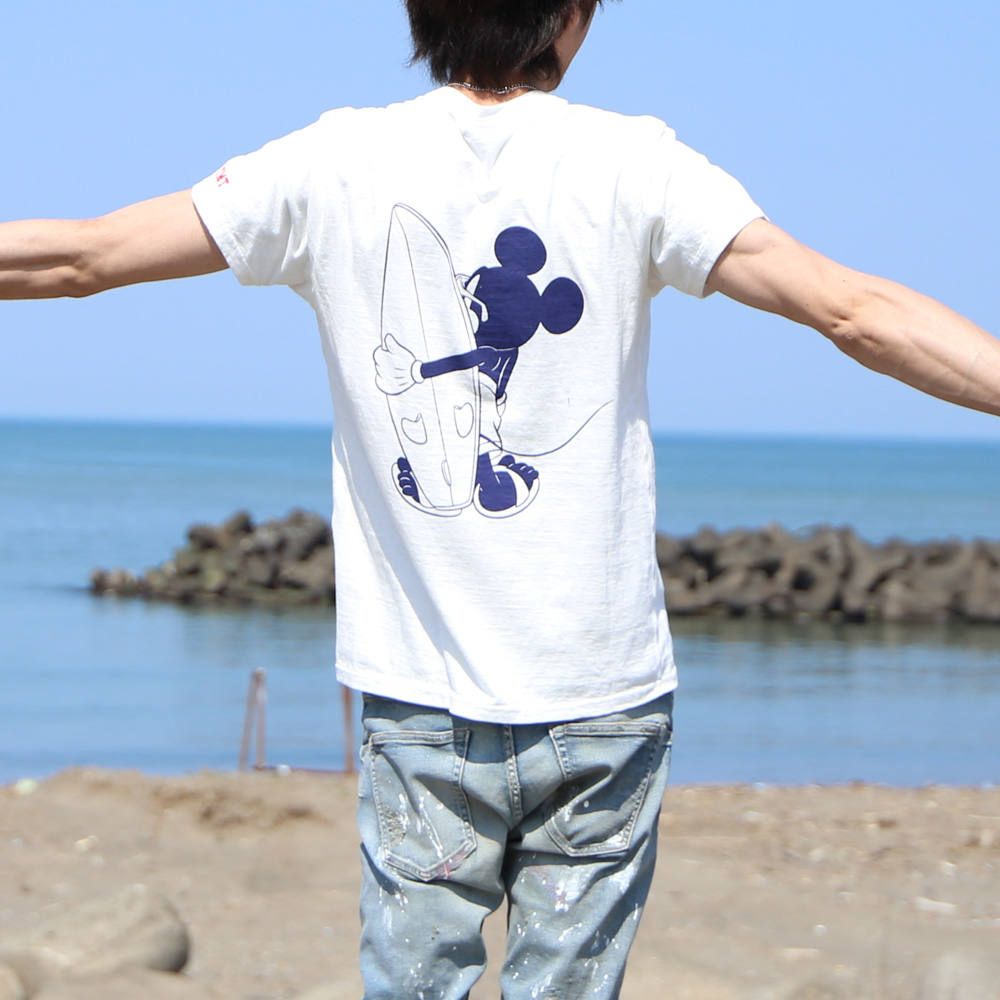 TMT - TMT S/SL RAFI JERSEY(BEACH)/MICKEY / クルーネックTシャツ TCS