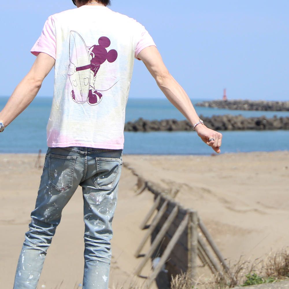 TMT S/SL RAFI JERSEY(BEACH)/MICKEY / クルーネックTシャツ TCS-S20MK03