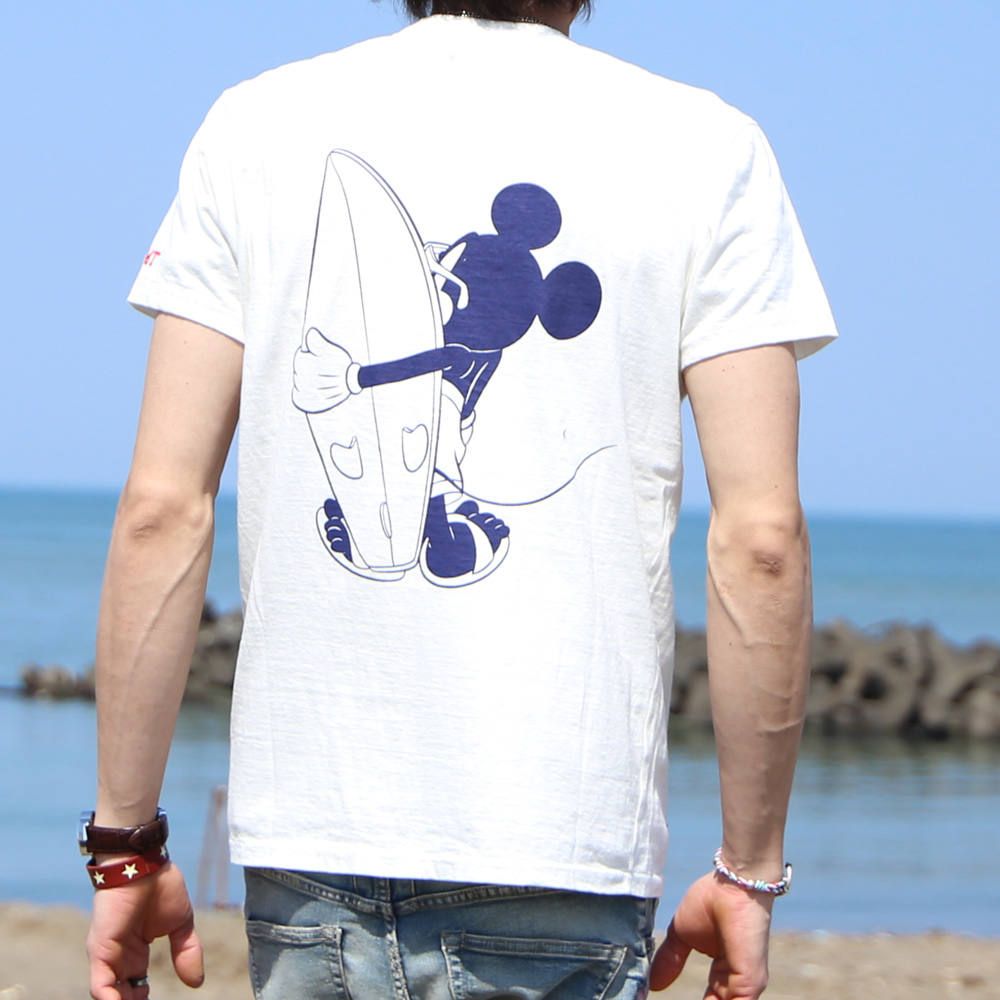 TMT - TMT S/SL RAFI JERSEY(BEACH)/MICKEY / クルーネックTシャツ TCS