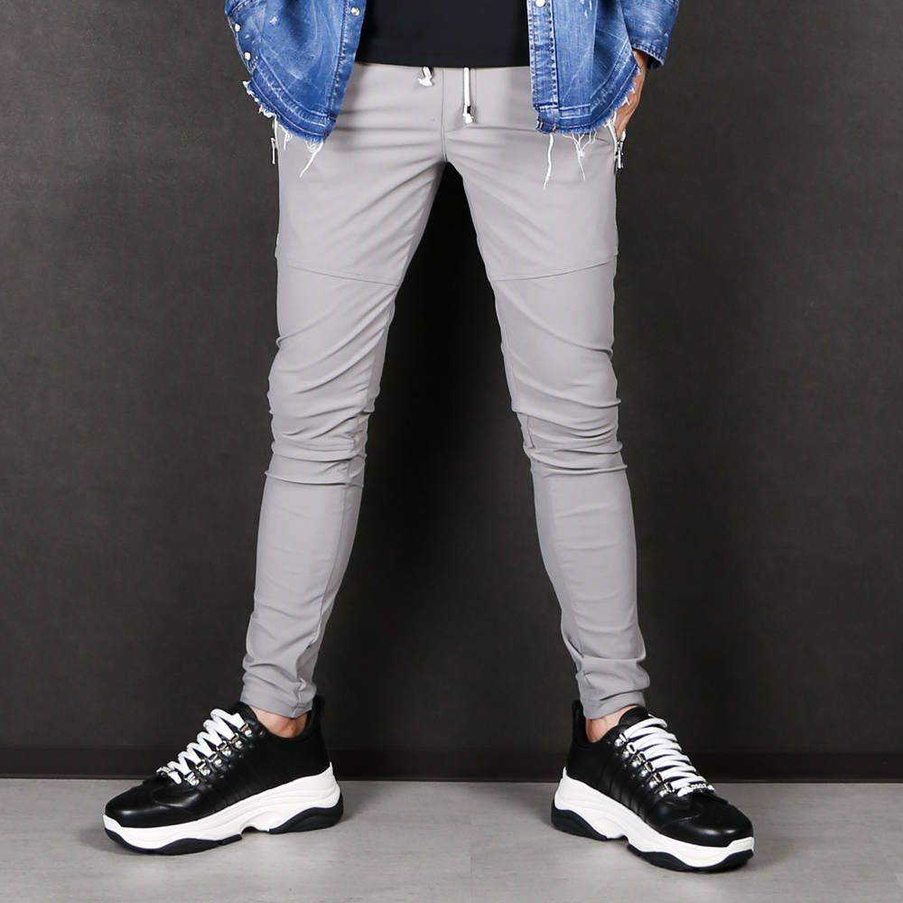 【RESOUND CLOTHING × chemical conbination】 Johnson LINE NYLON PT グレー