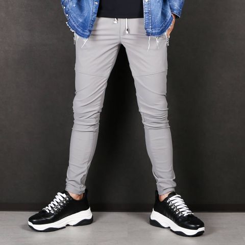 【RESOUND CLOTHING × chemical conbination】 Johnson LINE NYLON PT グレー