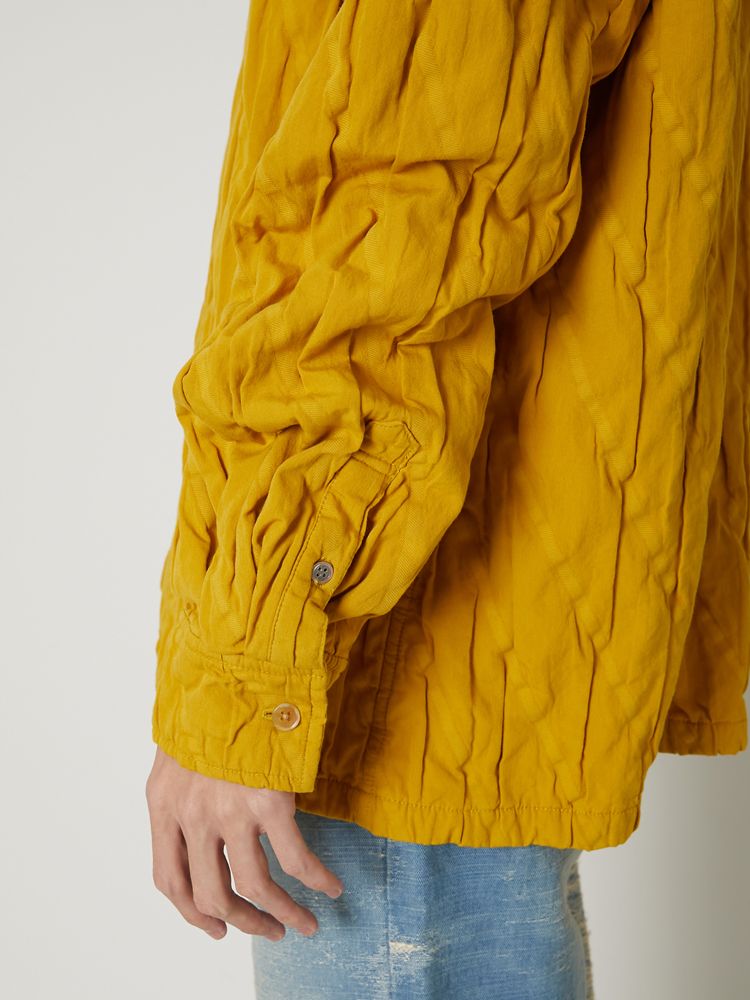 "COTTON PLEATS" SHIRTS / オープンカラーシャツ / TA23AW-SH024