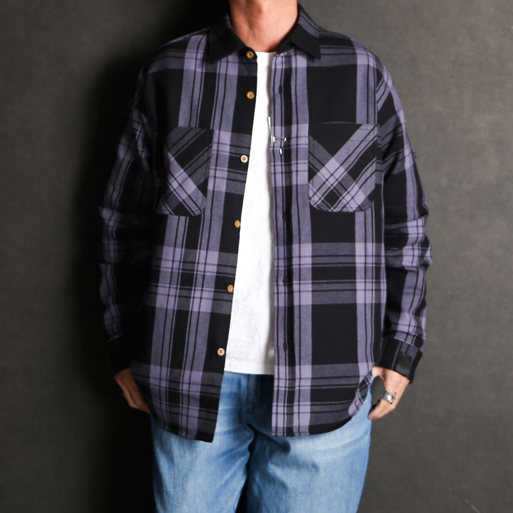 【ラスト1点-サイズ40】 × BIG MAC / SHIRT - BK CHECK / 2251-SH40-013