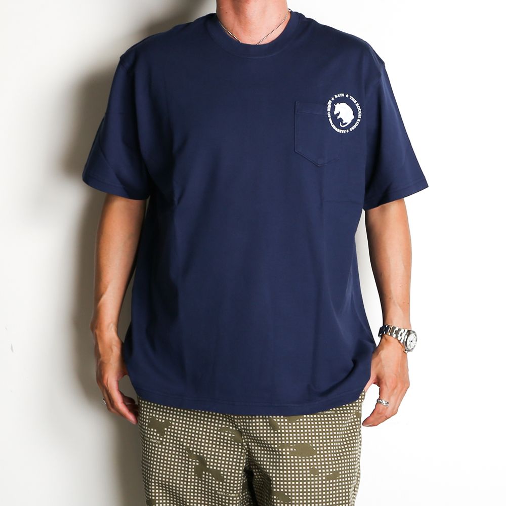 CIRCLE POCKET TEE / プリント Tシャツ / 22'RT-0501