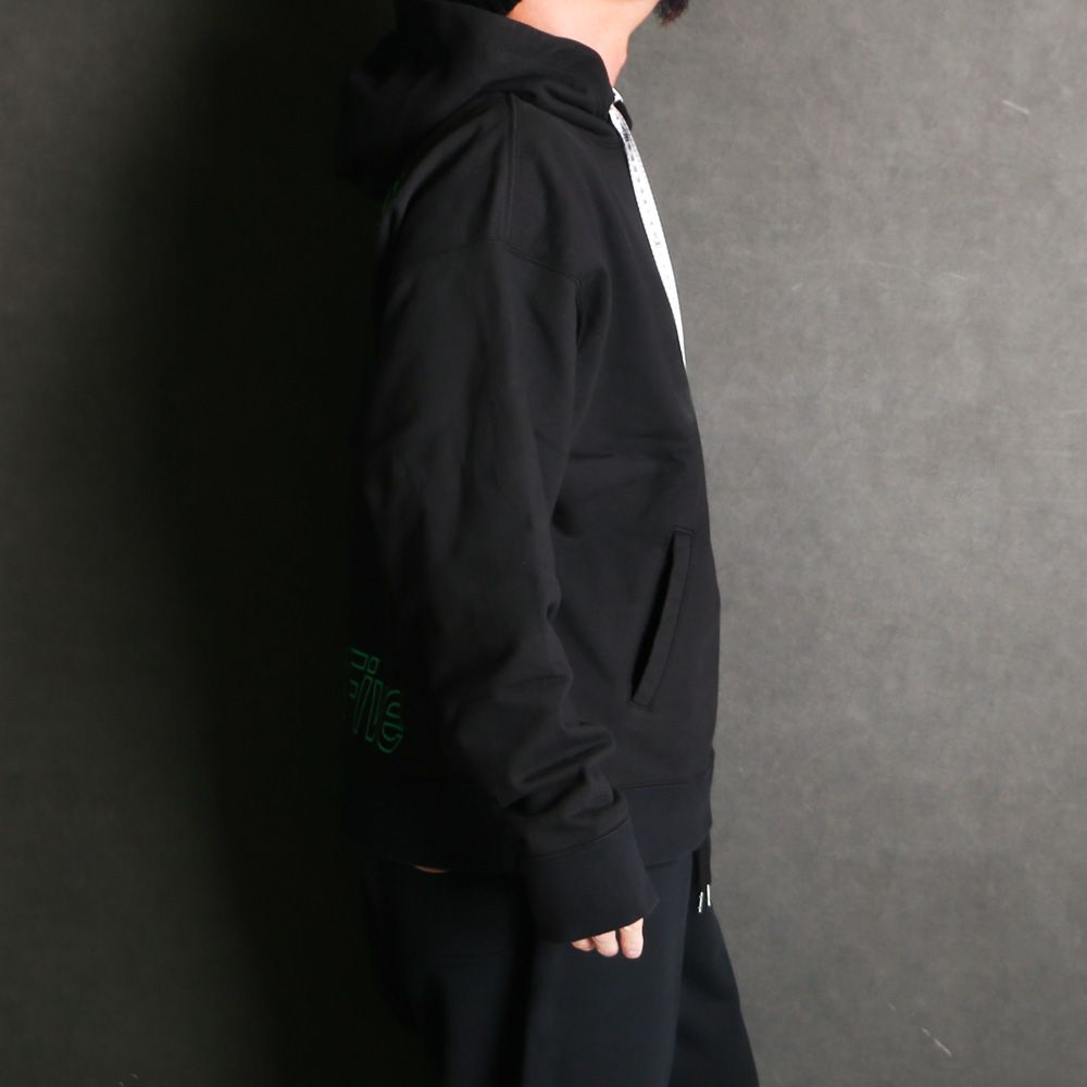 Maison MIHARA YASUHIRO - Leon Printed Hoodie - BLACK / プル
